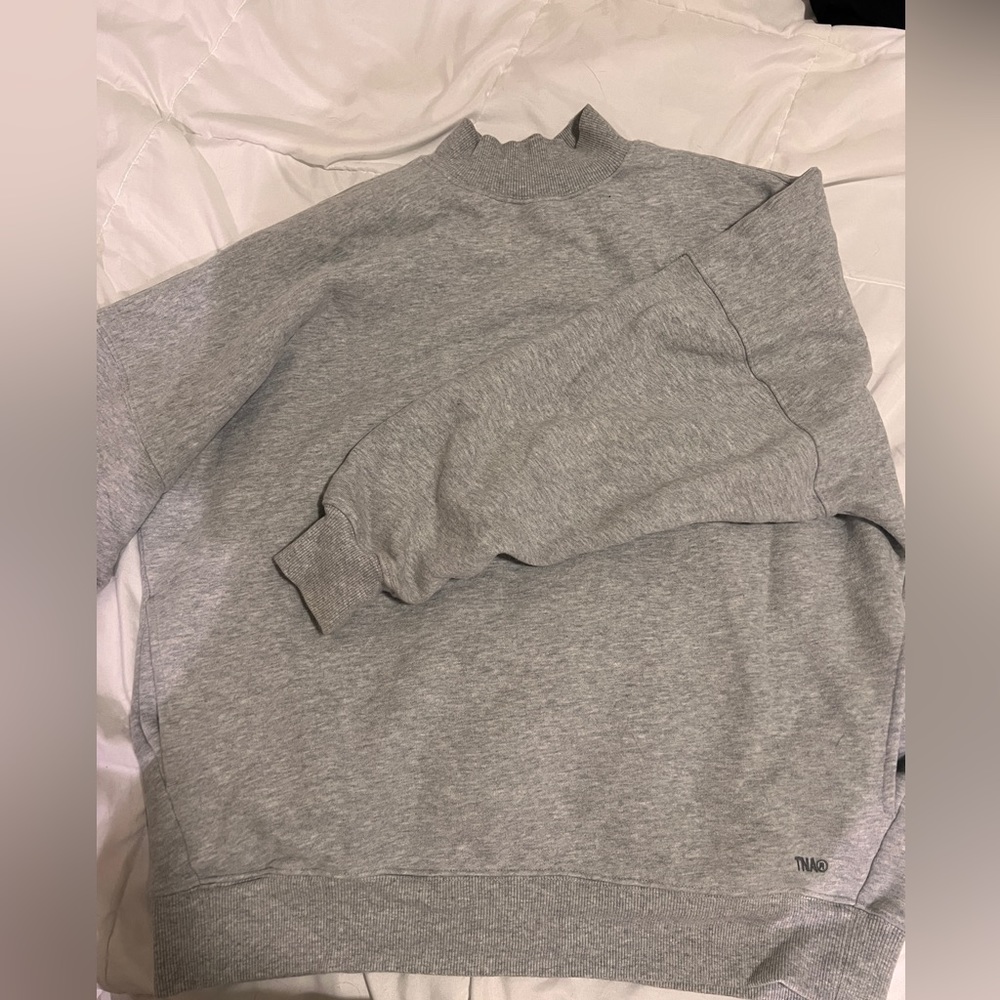 TNA Mock Neck Sweatshirt